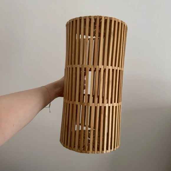 Aritzia Tan Clutch with Sculptural Design - Picture 6 of 7